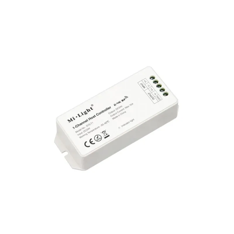 Kontroler Rgb+Cct Jednokanałowy Do Urządzeń Sys, 15A 360W 24V Zamów teraz