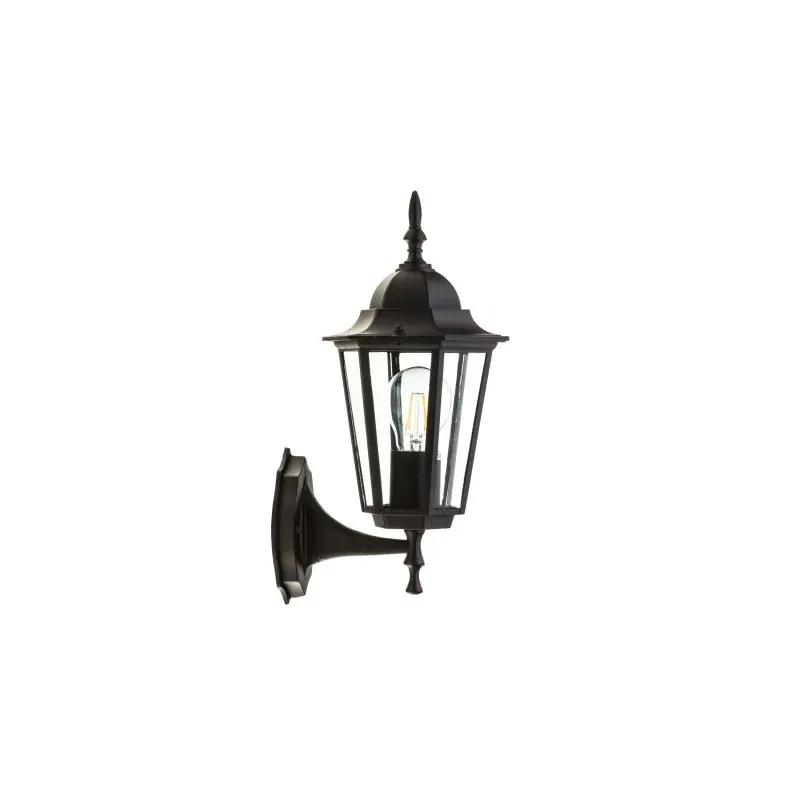 Kinkiet zewnętrzny elewacyjny retro czarny Lo4101 - 002248 Łatwy zwrot