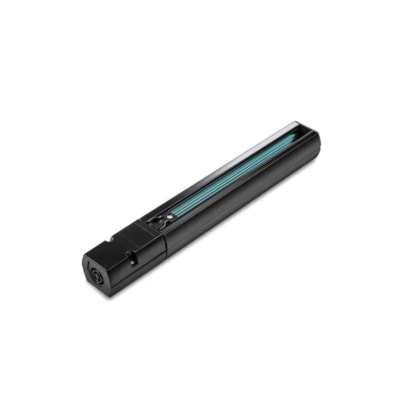 Łatwy zwrot Szyna Szynoprzewód Track Light 2 Metry Czarny 3 Fazowy (W Komplecie Złącze Zasilające I Zaślepka) V-Tac