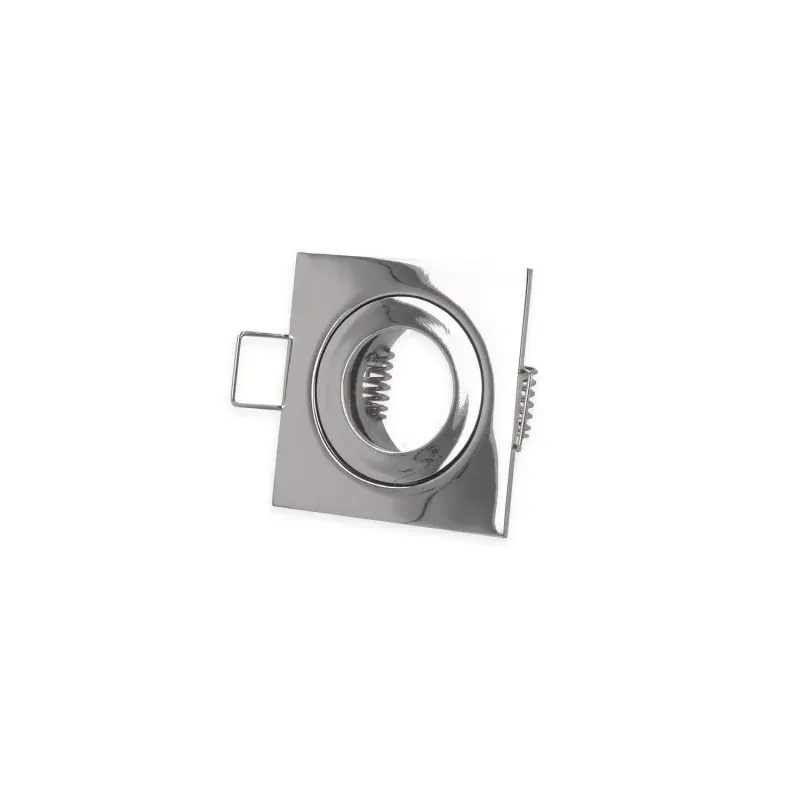 *Led Line™ Oprawa Sufitowa Wodoodporna Mr11 Kwadratowa Chrom Nowy
