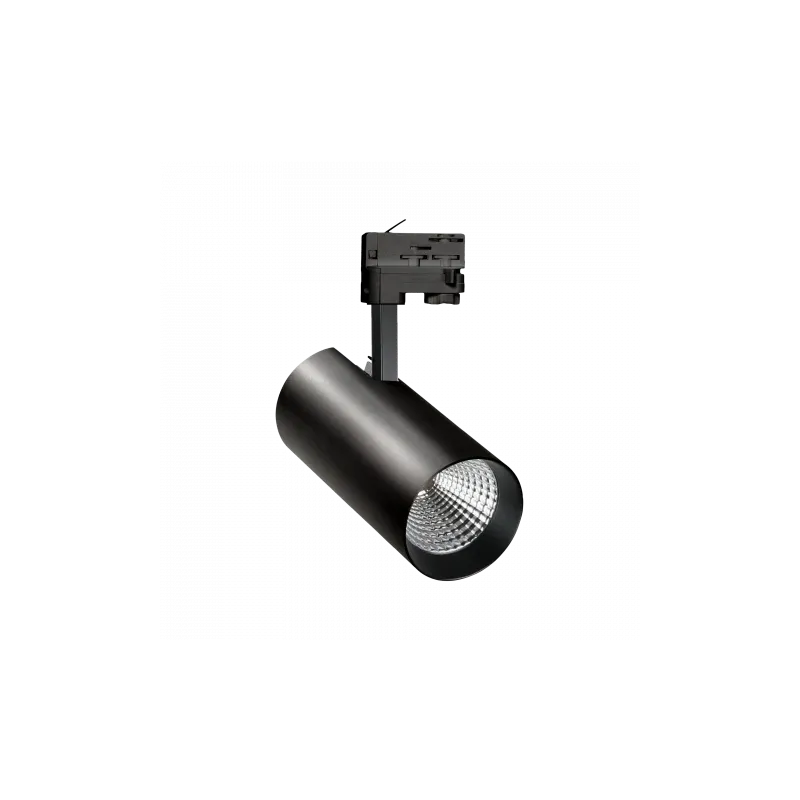 Tani Czarny Reflektor Szynowy Mdr Branta 830 19W 24St - 3000K