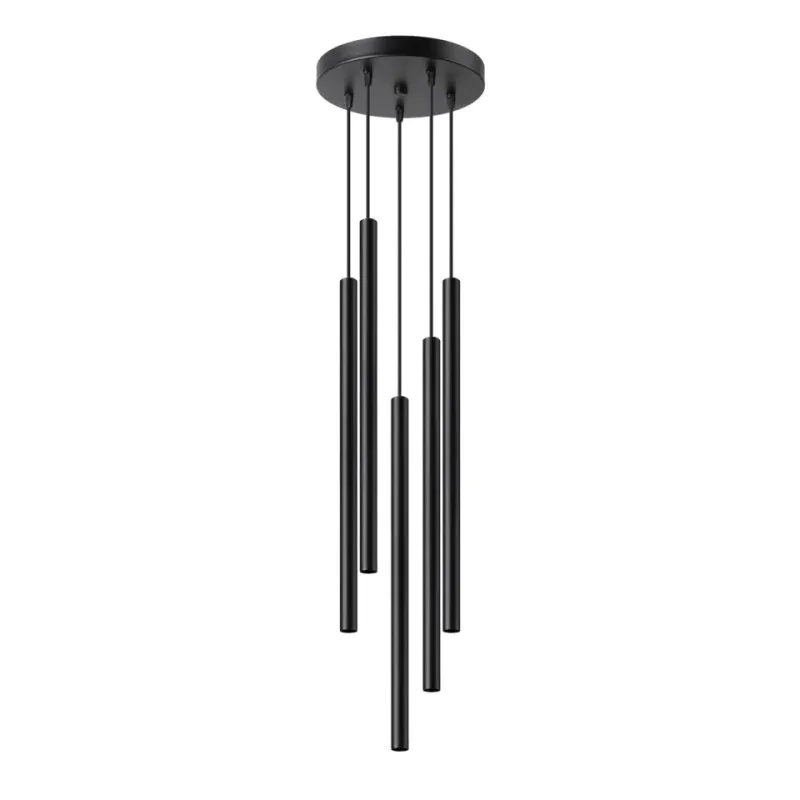Lampa Wisząca Pastelo 5P Czarna Bestseller