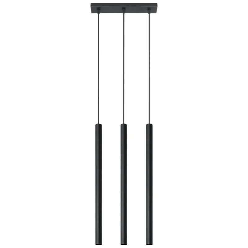 Lampa Wisząca Pastelo 3 Czarna Cena promocyjna