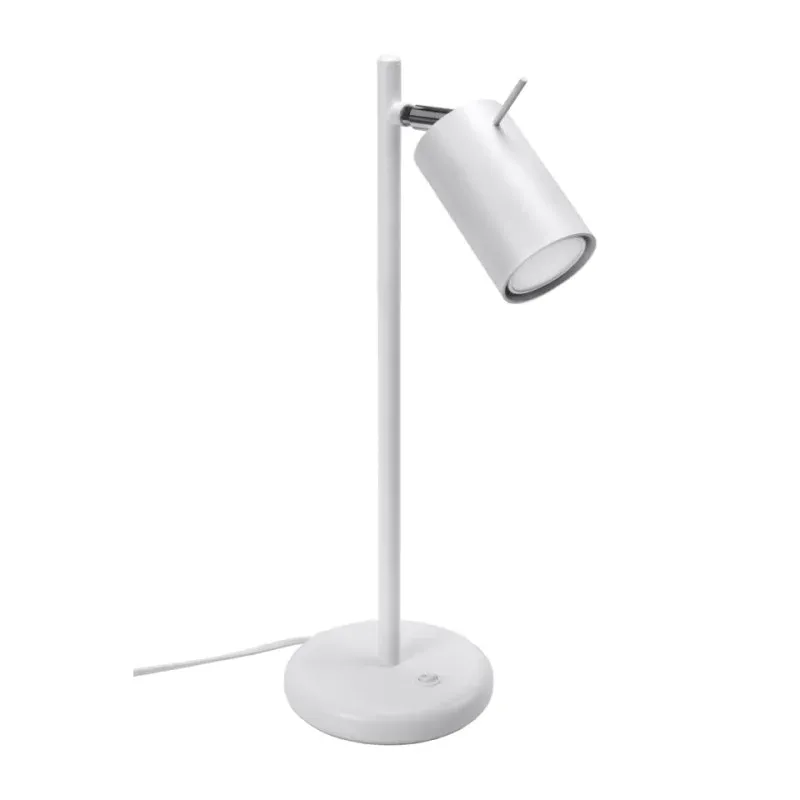 Lampa Biurkowa Ring Biała Zniżka