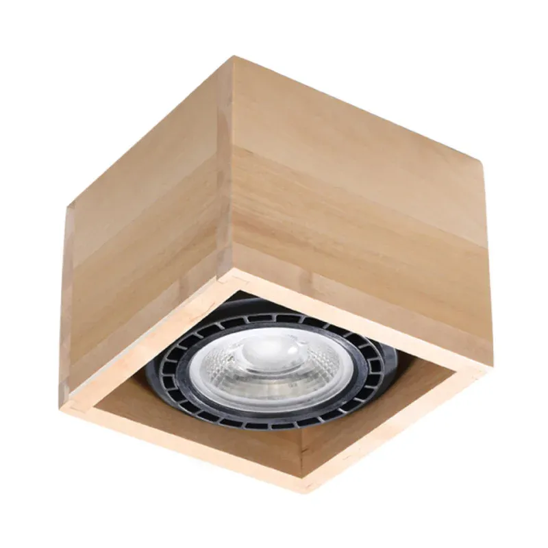 Cena promocyjna Plafon Quatro 1 Naturalne Drewno