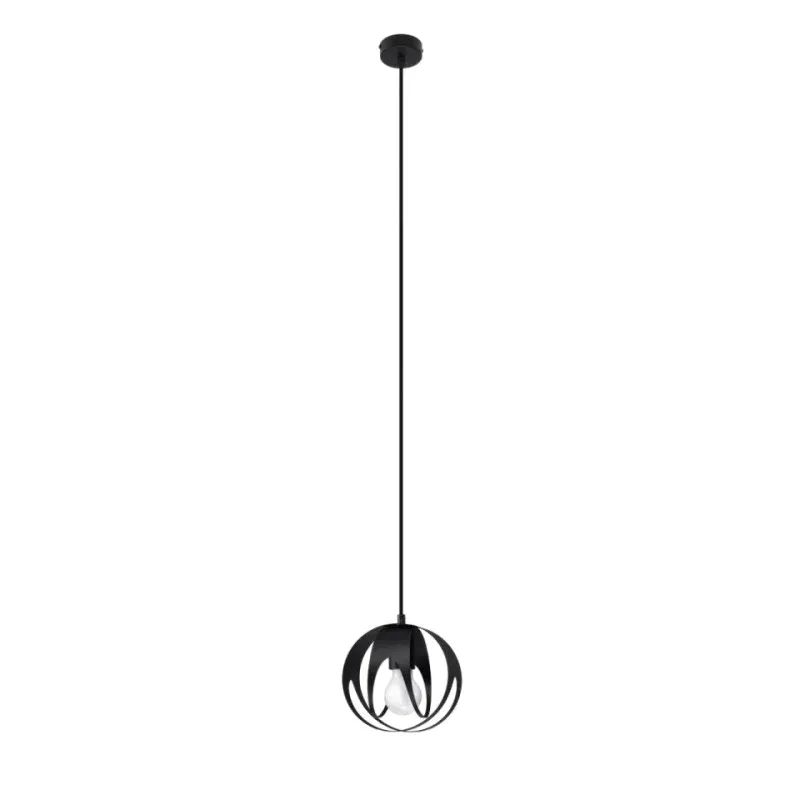 Lampa Wisząca Tulos 1 Czarna Oferta limitowana