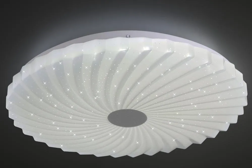 Plafon LED Calipso okrągły biały 48,5 cm zmienna barwa światła 2800-6500K pilot Okazja