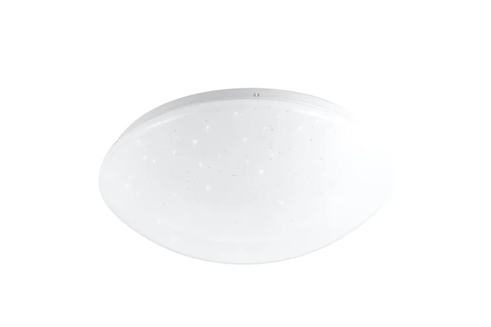 Do wyczerpania zapasów Plafon LED Magnus okrągły biały 26 cm 4000K gwiezdne niebo IP20