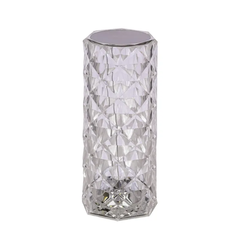 Lampka nocna Brillo srebrna LED dotykowa z usb 2W zmienna barwa światła Tylko dziś