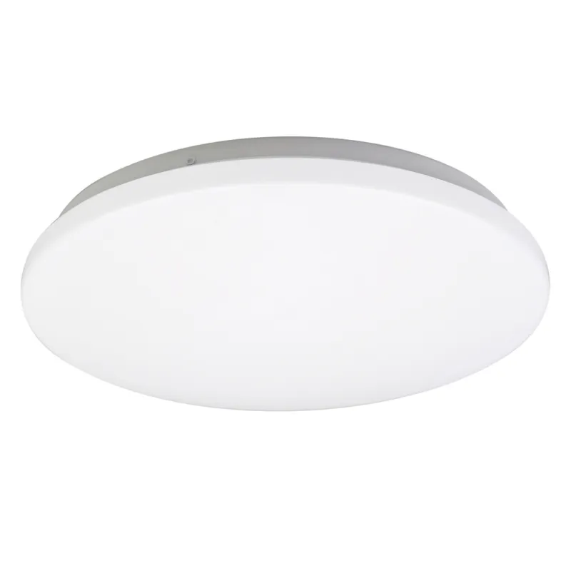 Plafon LED Linda okrągły szklany 37 cm 4000K biały klosz Obniżka ceny