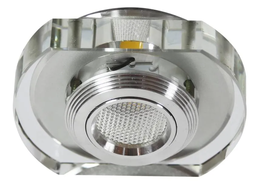 Hit cenowy Oprawa stropowa bezbarwna zaokrąglona LED 3W 230V SS-34 Candellux 2228860