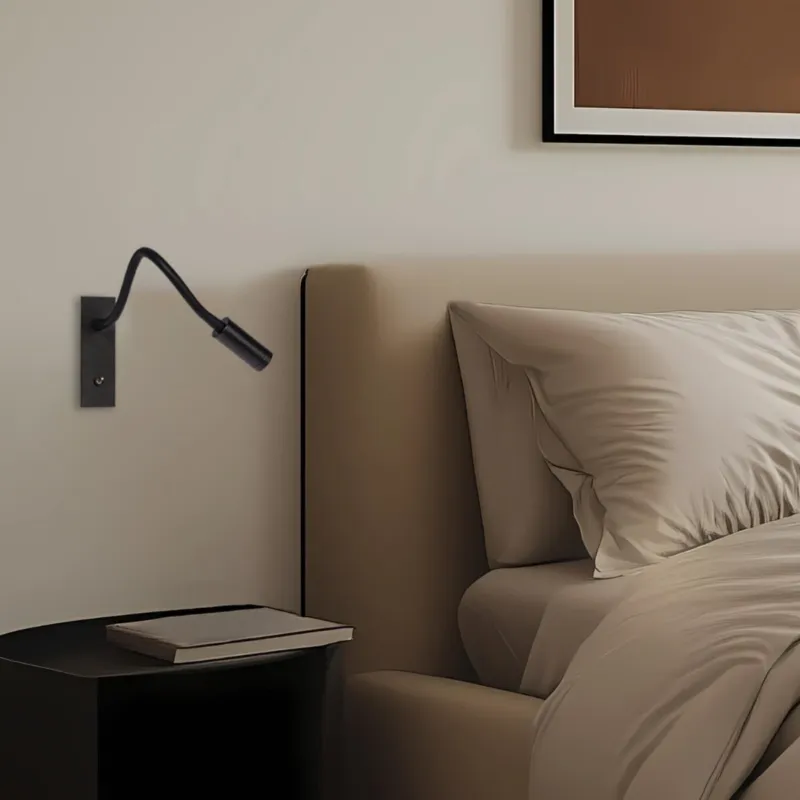 Zamów teraz Kinkiet Lampa wpuszczana LED 3W Metal BLACK nowoczesne oswietlenie schodowe czarne H69 Zambelis