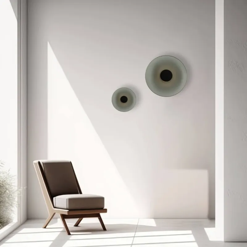 Bestseller Scienna LED LIGHT nowoczesny kinkiet z dymionym szkem do salonu 25273 Zambelis