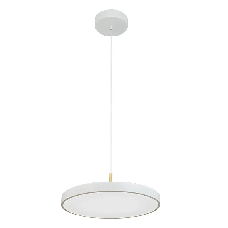 Lampa wiszaca LED LIGHT 17W 3000K Biay matowy nowoczesna lampa nad wyspe kuchenna 25146 Zambelis Obniżka ceny