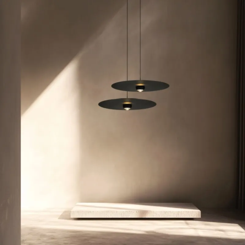 Tylko dziś Lampa wiszaca LED LIGHT elegancka czarna lampa wiszaca do salonu 2587 Zambelis