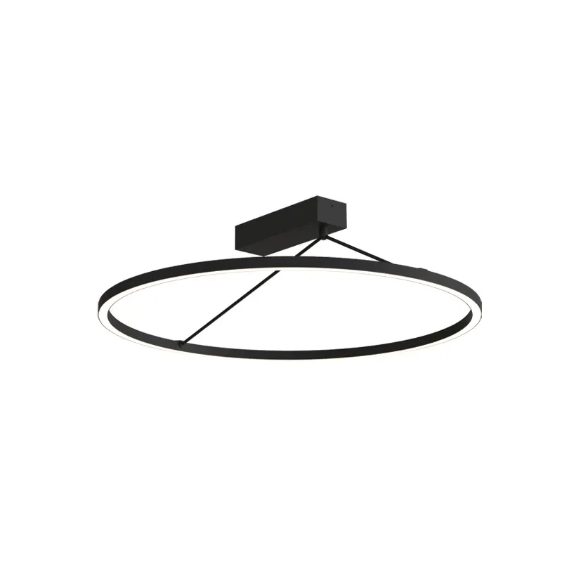 Plafon LED LIGHT eleganckie oswietlenie sufitowe czarny piaskowy TRIAC 2562 Zambelis Zamów teraz