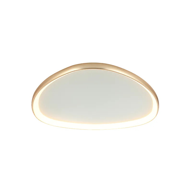 Darmowy zwrot Plafon LED LIGHT ekskluzywna lampa sufitowa w kolorze matowego zota 23088 Zambelis