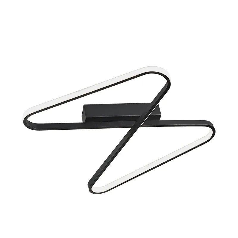 Szybka dostawa Plafon LED LIGHT stylowa i minimalistyczna czarna lampa sufitowa 2064 Zambelis