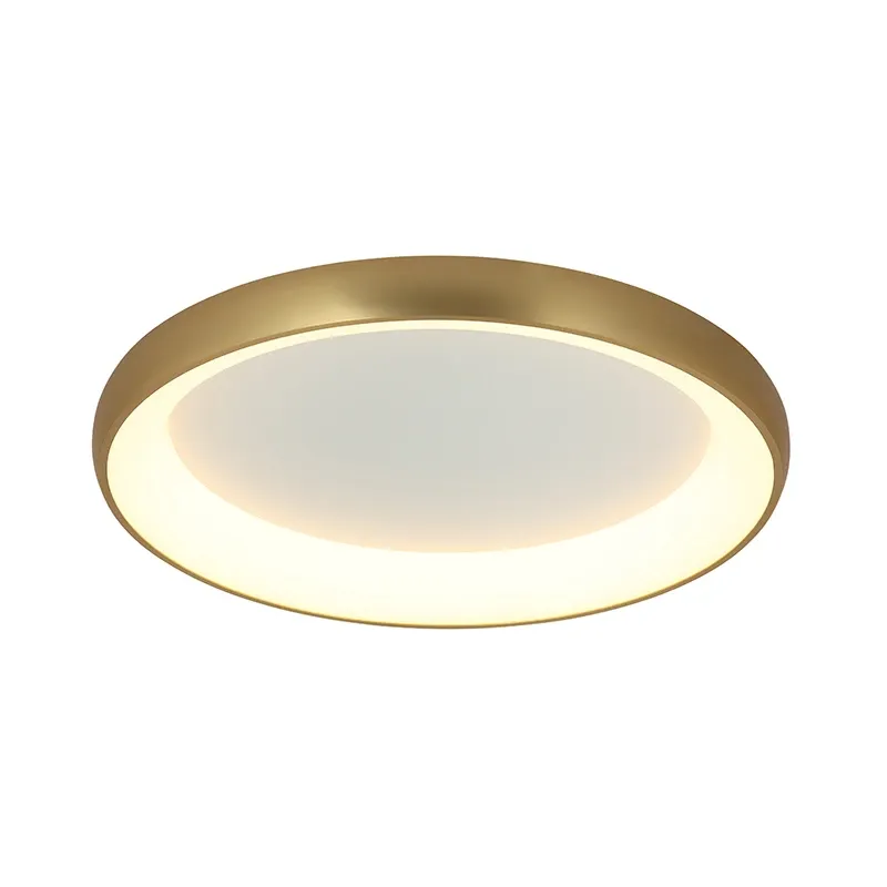 Cena promocyjna Plafon LED LIGHT designerska lampa sufitowa szczotkowane zoto 2058 Zambelis