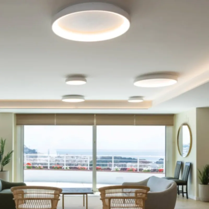 Bezpieczna płatność Plafon LED LIGHT nowoczesna biaa lampa sufitowa 2049 Zambelis