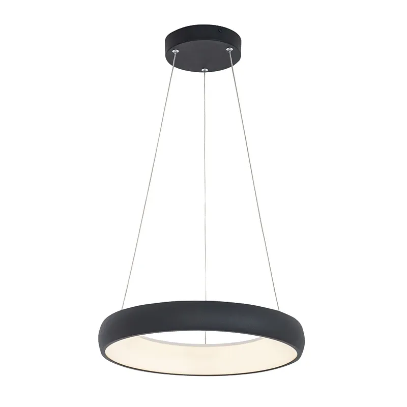 Bezpieczna płatność LIGHT elegancka lampa wiszaca do salonu czarna LED 32W 3000K 2044 Zambelis