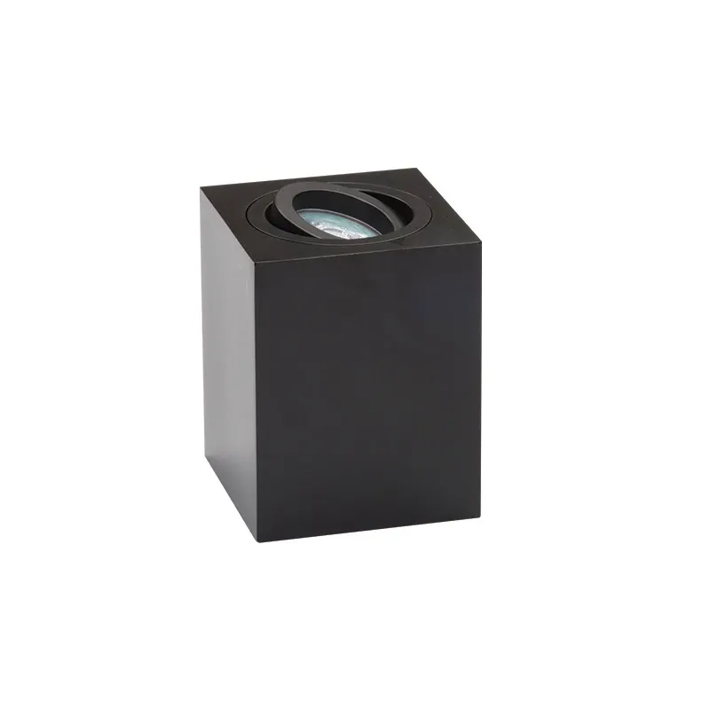 Zniżka Plafon SQUARED SPOT GU10 elegancka lampa sufitowa czarny mat S040 Zambelis