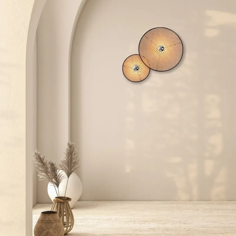Kinkiet BUSH-BLACK nowoczesna czarna lampa scienna w stylu loft 22174 Zambelis Wyjątkowa oferta