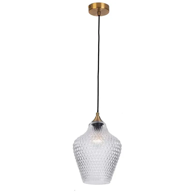 Clear Glass minimalistyczna szklana lampa wiszaca 19125 Zambelis Tylko do końca tygodnia