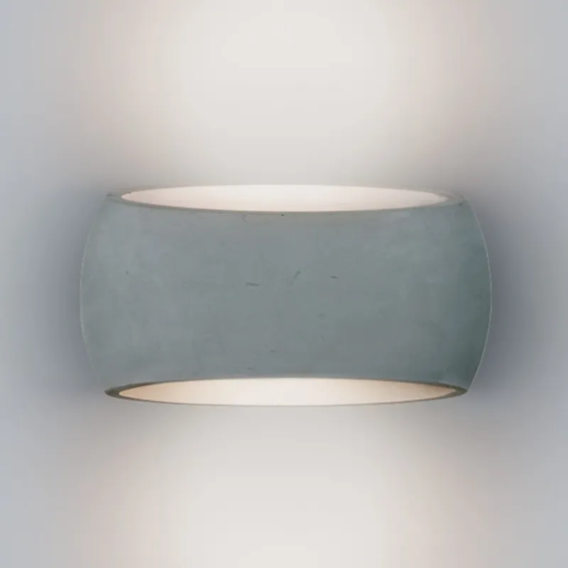 Zamów dziś Lampa ścienna E27 minimalistyczny szary kinkiet do sypialni 180020 Zambelis