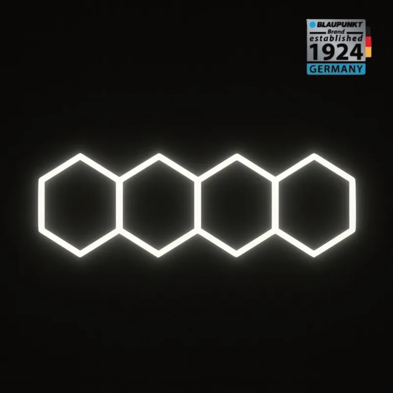 Lampa LED Hexagon 151W geometryczny panel sufitowy led 4000K CRI90 w kształcie plastra miodu HEX-440-Y7-V11-PS1 - Blaupunkt Okazja