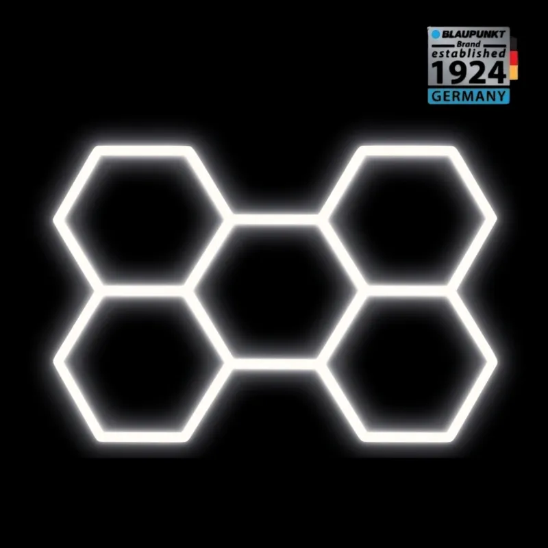 Lampa LED Hexagon 230W geometryczny panel sufitowy led 4000K CRI90 w kształcie plastra miodu HEX-565-Y9-V11-PS1 - Blaupunkt Nie przegap
