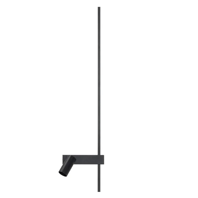 Do wyczerpania zapasów Lampa ścienna EASY LED RIGHT czarny 11426 - Nowodvorski