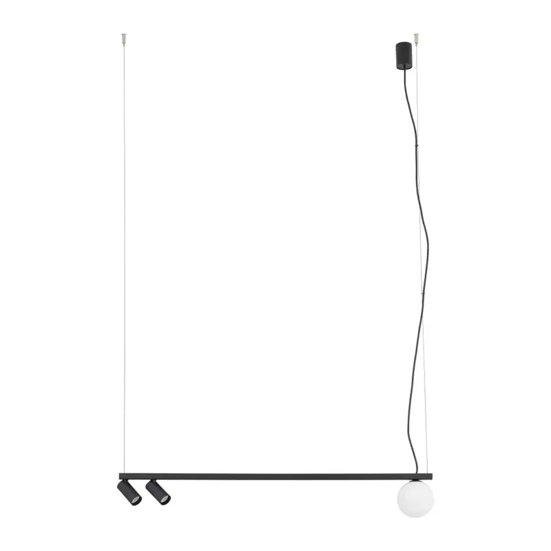 Lampa wisząca FOURTY III czarna G9 / GU10 R35 11447 - Nowodvorski Ekspresowa dostawa