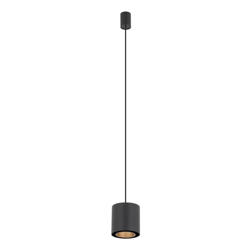 Zamów dziś Lampa wisząca POINT DUO czarna ze złotym środkiem 11511 - Nowodvorski