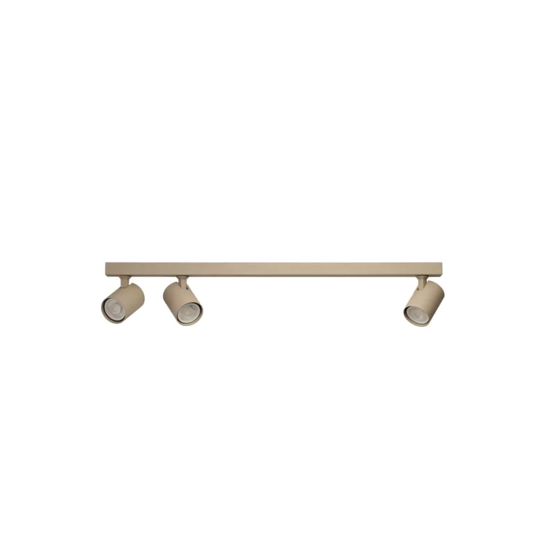 Nowy Azzardo Lampa sufitowa aluminiowa beżowa 70cm 3-punktowa AZ6652 z serii EXO LINE