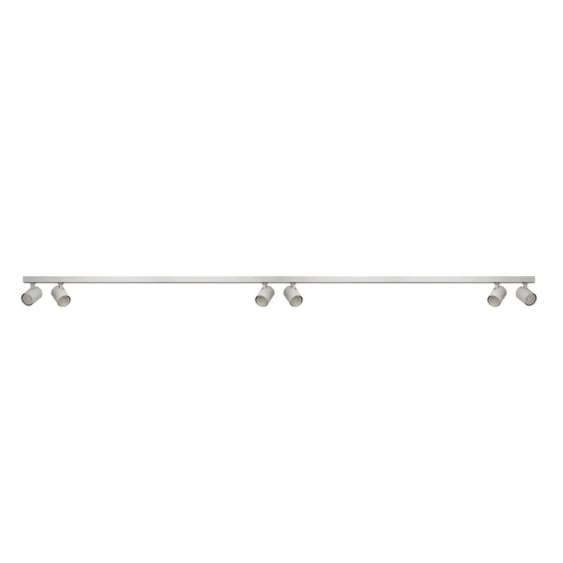 Azzardo Lampa sufitowa aluminiowa biała 6-punktowa AZ6657 z serii EXO LINE Ostatnia szansa