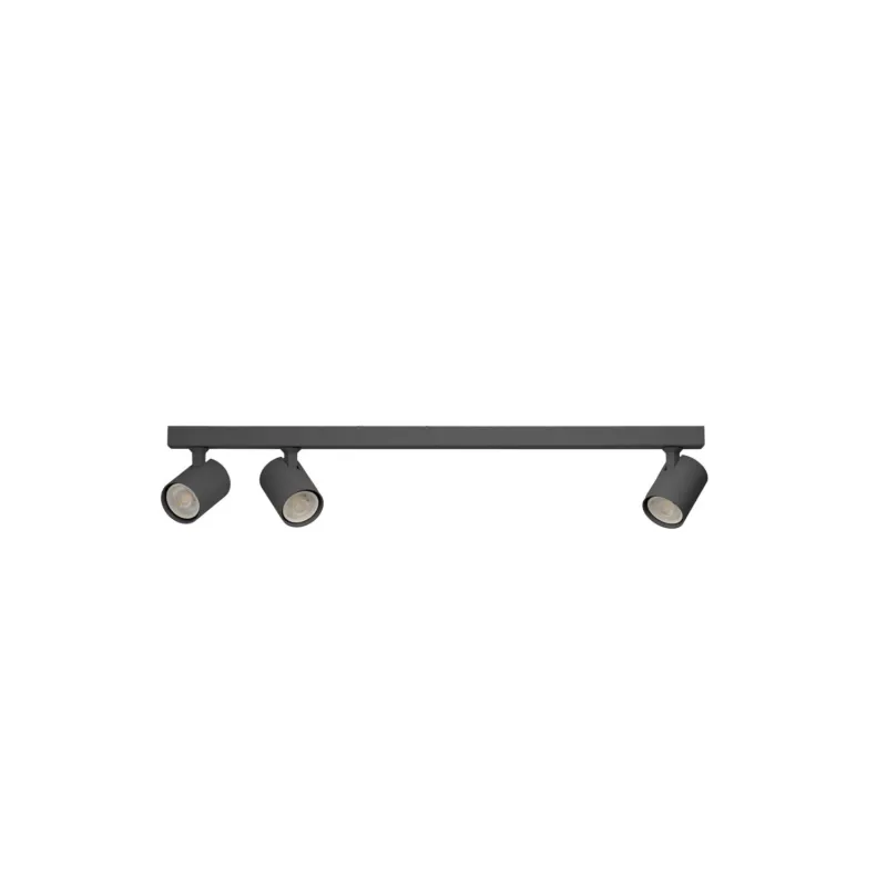Azzardo Lampa sufitowa aluminiowa czarna 3-punktowa AZ6650 z serii EXO LINE Tani