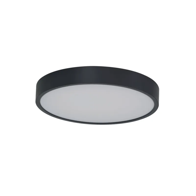 Azzardo Lampa sufitowa LED czarna okrągła 40cm z czujnikiem AZ6592 z serii PANDINO Promocja
