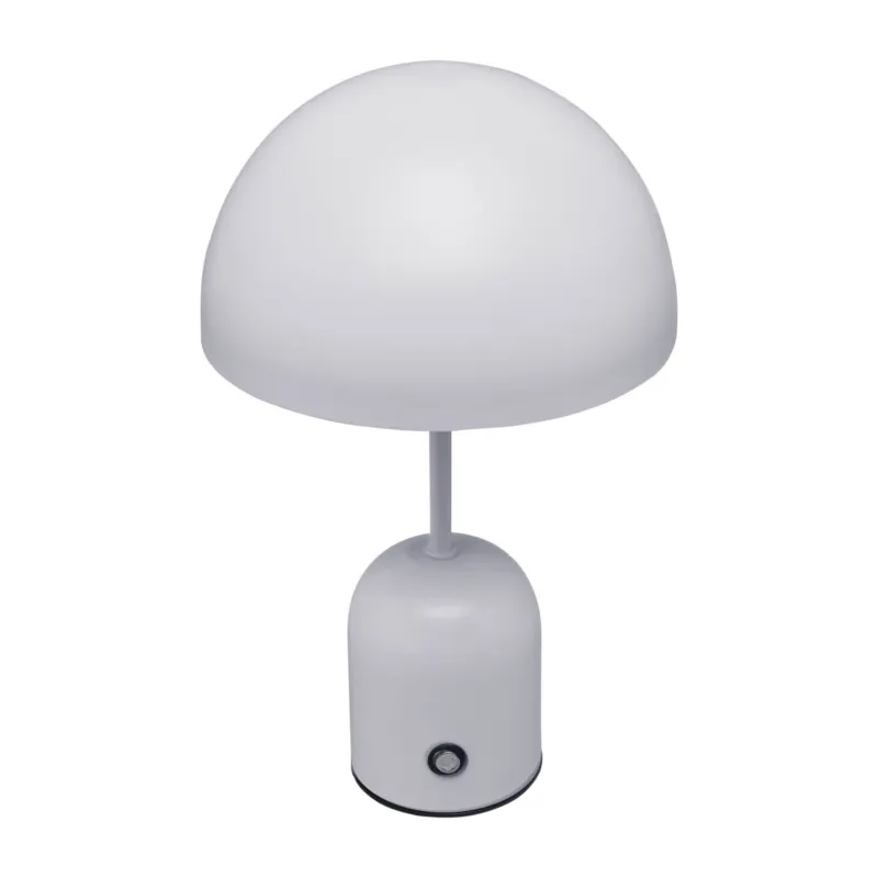 Lampa stołowa metalowa szara z kloszem grzybkiem TB-75839-GR z serii Cantia - Lampy Italux Ekspresowa dostawa
