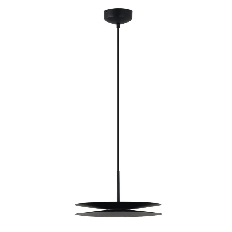 Wybór klientów Azzardo Lampa wisząca aluminiowa czarna 35cm AZ6578 z serii DISC