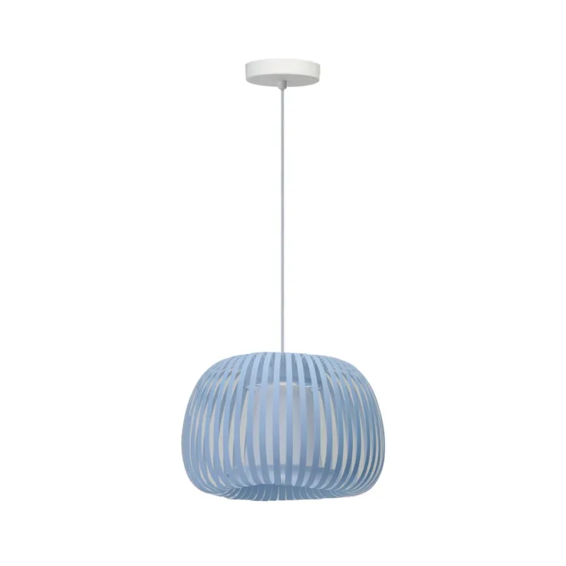 Azzardo Lampa wisząca metalowa niebiesko-biała AZ6642 z serii AGORA Zniżka