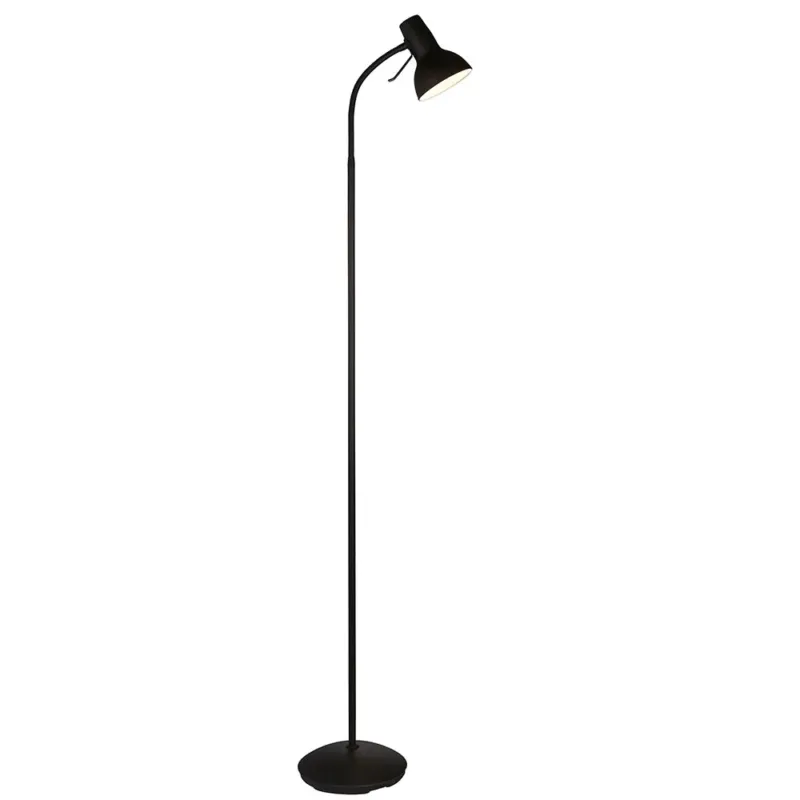 Ograniczona ilość Lampa podłogowa metalowa czarna 160cm 106997 z serii Amalfi - Endon Lighting
