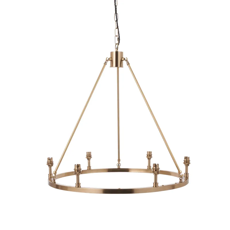 Lampa wisząca mosiężna 6-punktowa 111202 z serii Chester - Endon Lighting Dodaj do koszyka