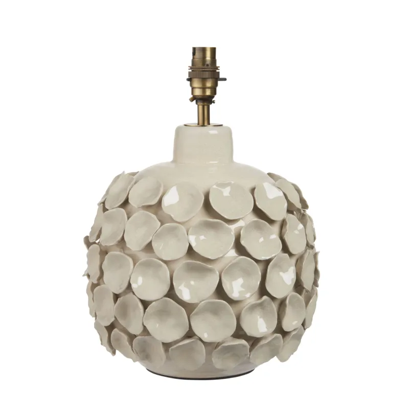 Podstawa lampy stołowej ceramiczna kremowa 32cm 111253 z serii Borello - Endon Lighting Nowość