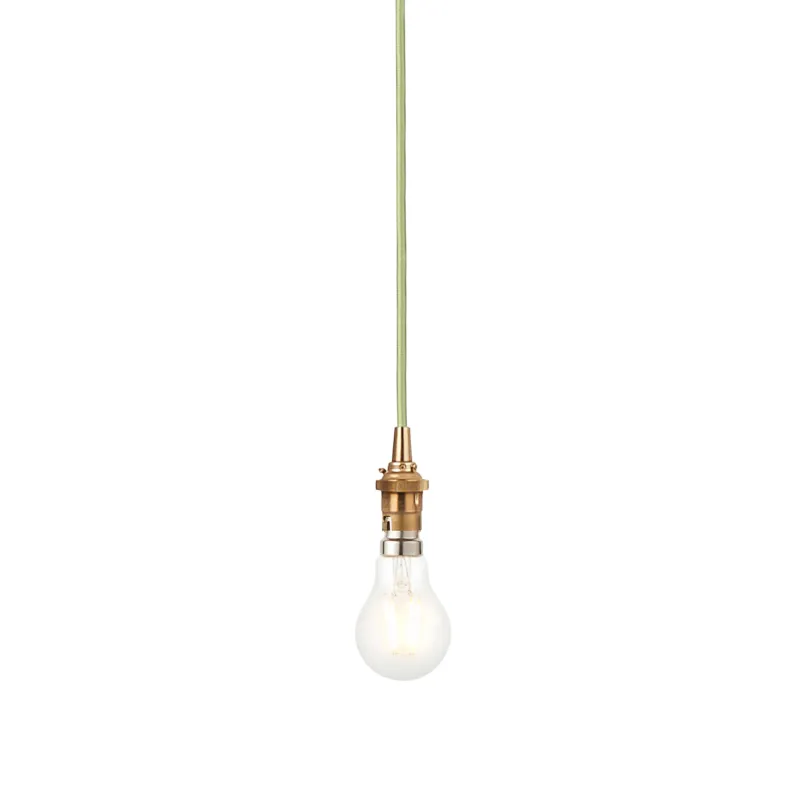 Lampa wisząca mosiężna minimalistyczna 111513 z serii Eltham - Endon Lighting Tylko do końca tygodnia