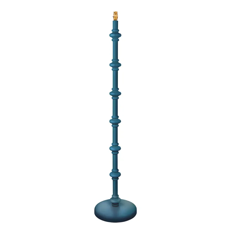Podstawa lampy podłogowej niebieska drewniana 138cm 111605 z serii Carnaby - Endon Lighting Dodaj do koszyka