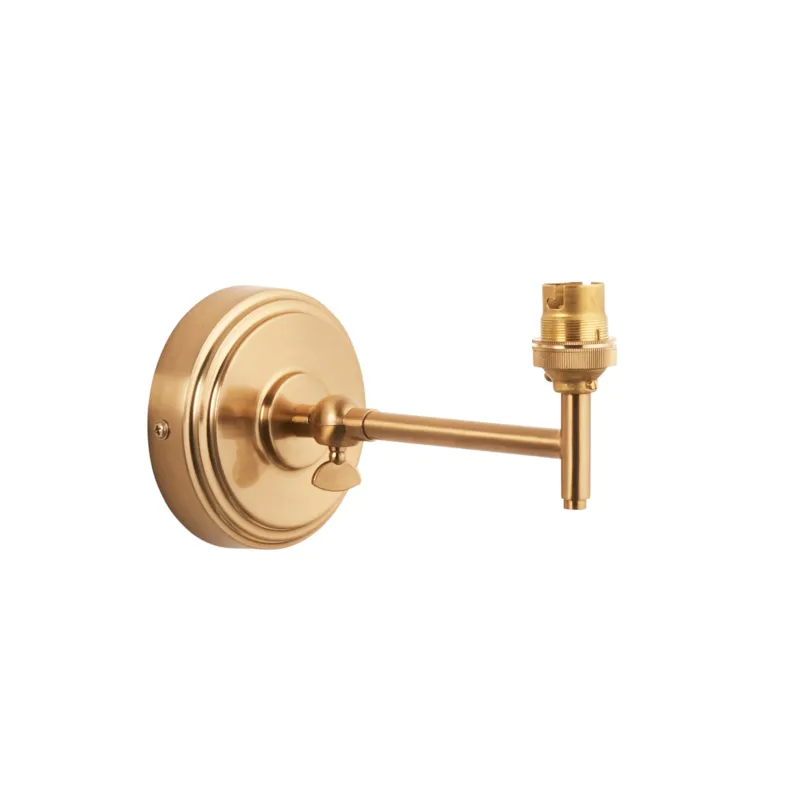 Bestseller Kinkiet metalowy mosiężny regulowany 115073 z serii Step Fold - Endon Lighting