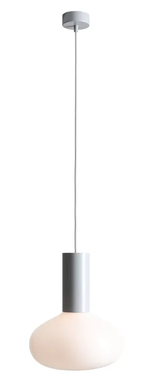 Aldex Lampa wisząca szklana szara 26cm 7000G22_M z serii FLO Ograniczona ilość