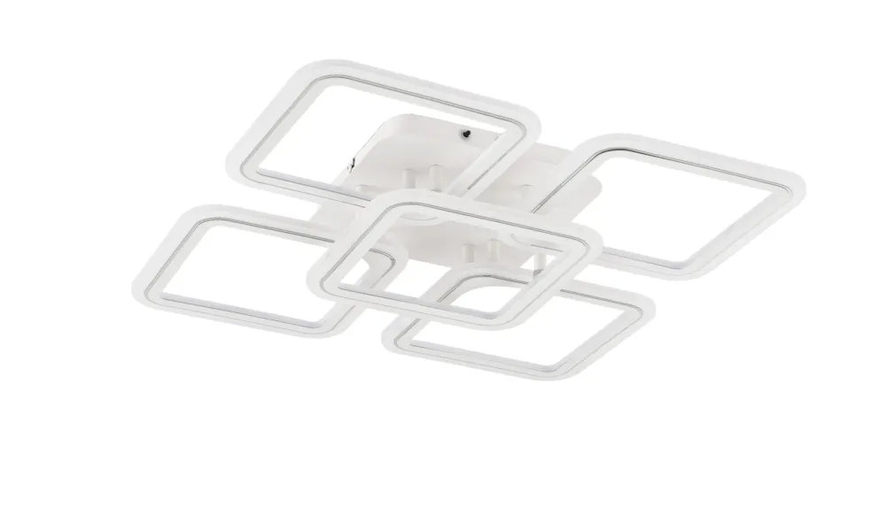 Nie przegap Lampa sufitowa na pilota kwadraty STELLAR MS232150R-WH - Zuma Line