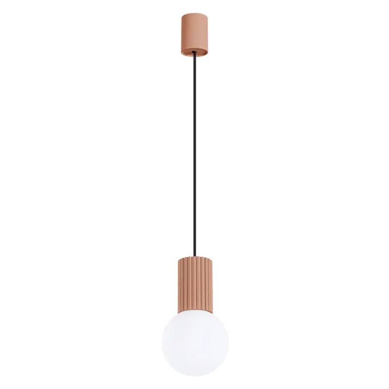 Hit sprzedaży Lampa wisząca HALO 1 mocca SL.1734 - Sollux